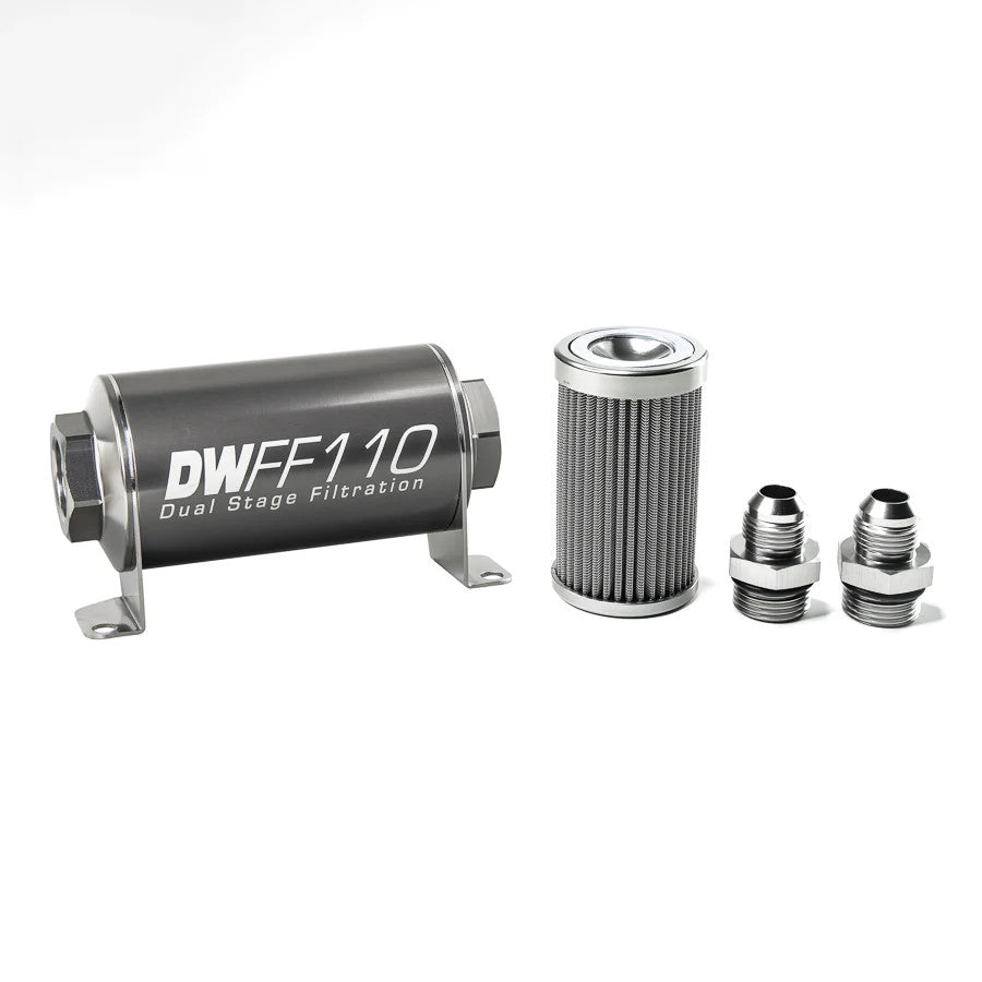 Deatschwerks FF110 100 Micron (-6 AN) Universal Fuel Filter