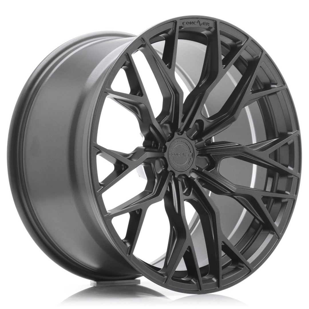 Concaver CVR1 20x10.5" (5 hole custom PCD) ET15-43, Carbon Graphite