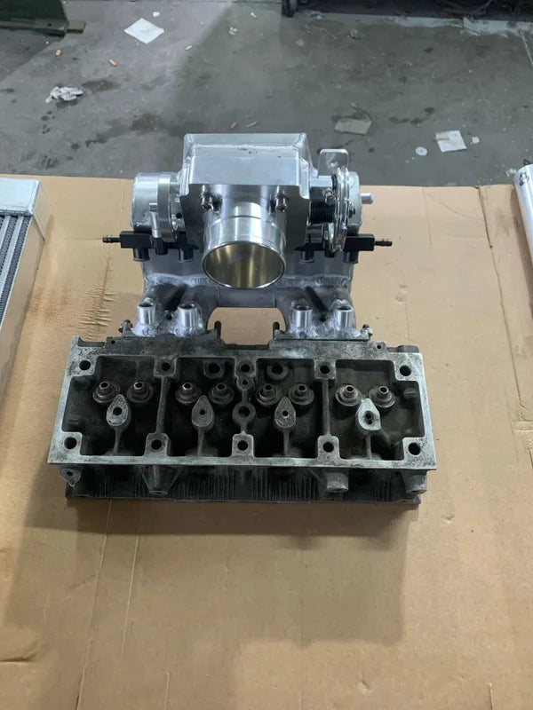Collettore aspirazione maggiorato Renault 5 GT Turbo per modifica iniezione