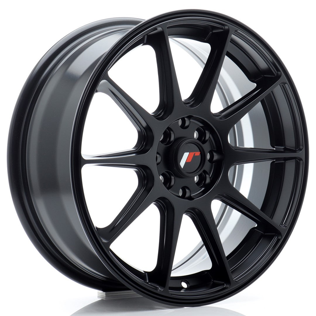Japan Racing JR-11 17x7" 4x98/108 ET35, Flat Black