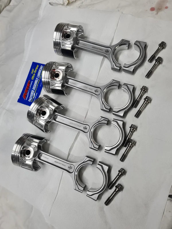 Italian RP Kit set pistoni Gold + bielle Fiat 500 Abarth Grande Punto MiTo 1.4 Tjet Multiair ItalianRP — Kit pistoni gold e bielle silver / 72