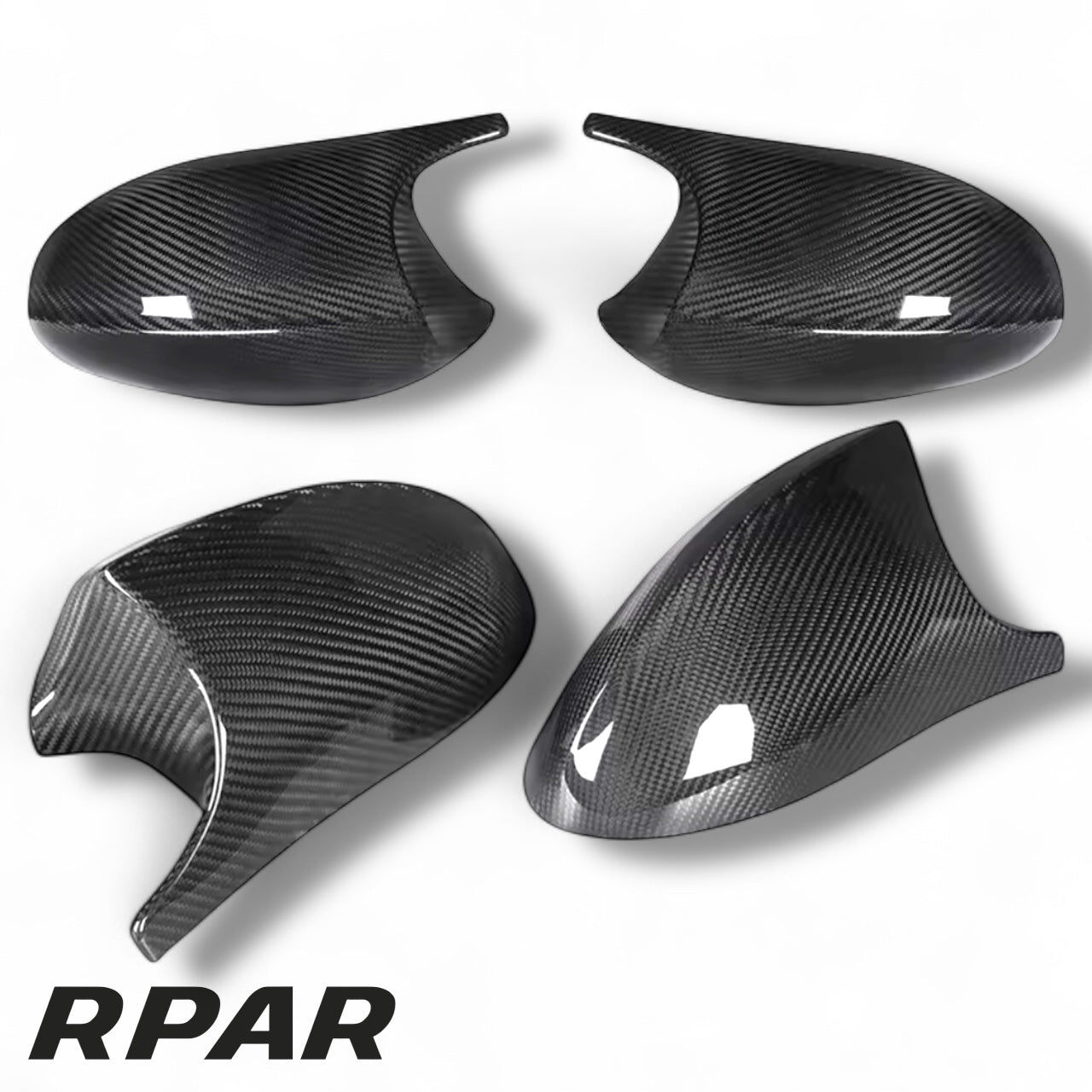 Calotte specchietti vero carbonio m3 style bmw e92 pre lci 2005-2010