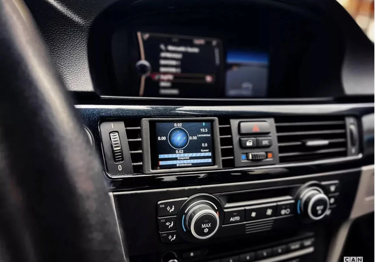 Display CANchecked Multifunzione Digitale Manometro Per BMW 3er E90 E91 E92 E93 2005 - 2013