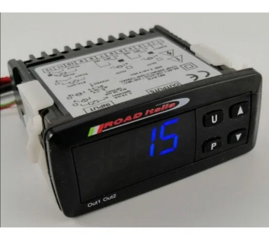 Roaditalia temperatura gas di scarico EGT digitale rettangolare sonda k