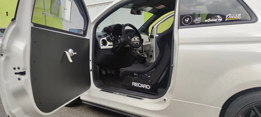 kit pannelli pista alleggeriti Abarth 500/595/695