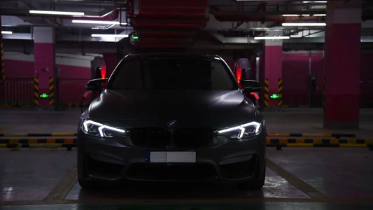 FARI FANALI ANTERIORI LED ANGEL STYLE G BMW F32 F33 13 - 17