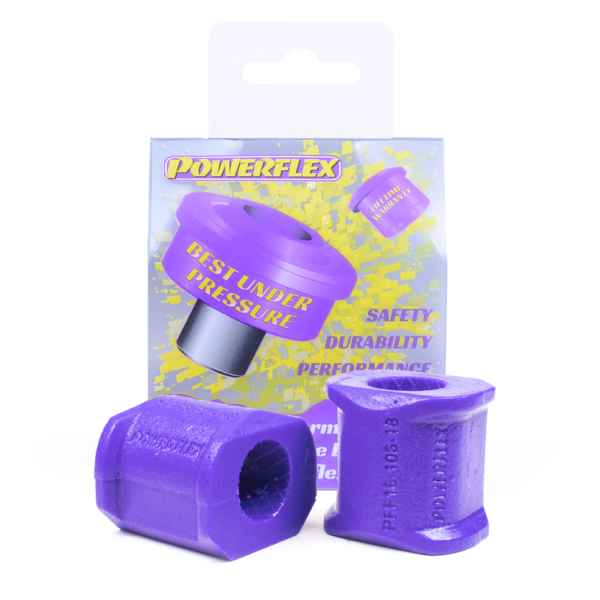 Boccole Supporto esterno barra antirollio Powerflex Fiat Uno Turbo i.e.