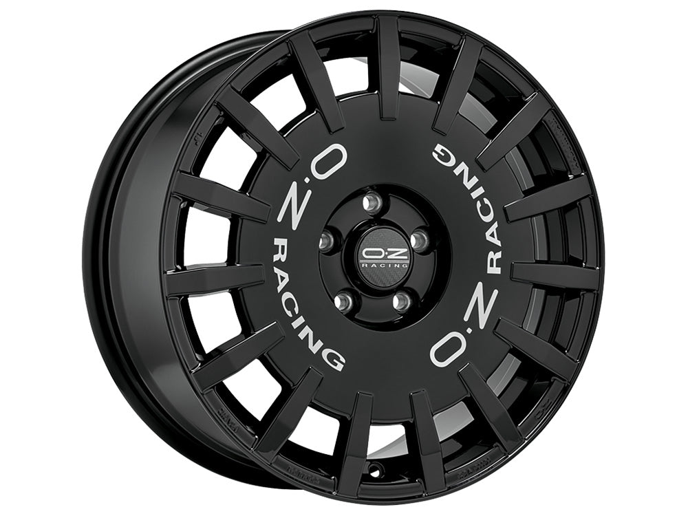 OZ Rally Racing 17x8" 5x112 ET45, Gloss Black