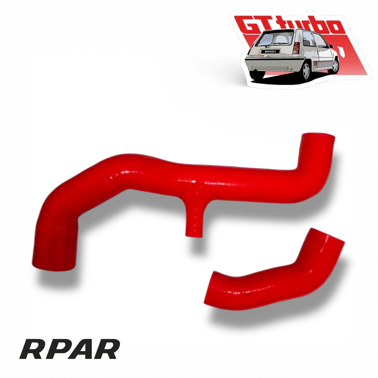 KIT TUBI INTERCOOLER RINFORZATI IN SILICONE RENAULT 5 GT TURBO PHASE 2
