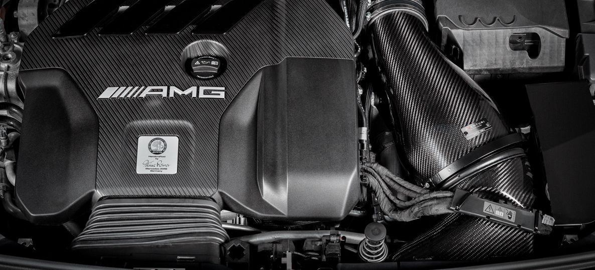 Kit aspirazione diretta in carbonio Eventuri Mercedes A45S CLA45S GLA45 GLB45 AMG