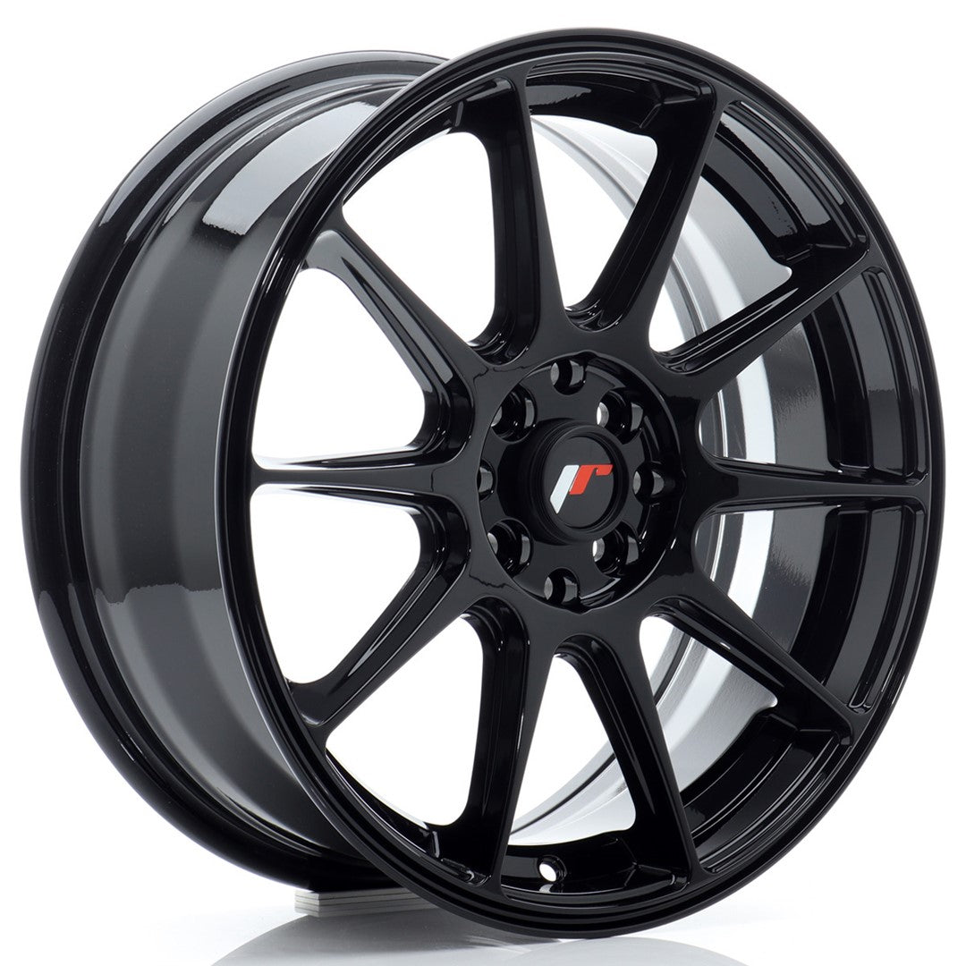 Japan Racing JR-11 17x7" 5x112/114.3 ET35, Gloss Black