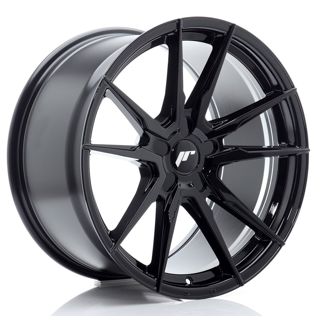 Japan Racing JR-21 Extreme Concave 19x9.5" (5 hole custom PCD) ET20-45, Gloss Black