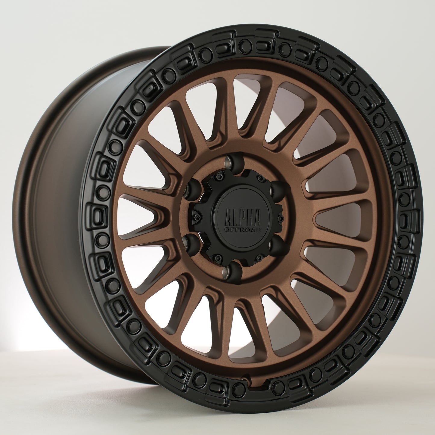 Rota Combat 17x9" 6x139.7 ET15, Bronze, Black Lip