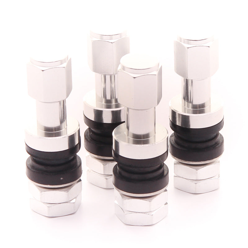 Aluminium Air Valves - Silver (set of 4)