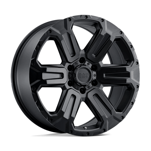 Black Rhino Wanaka 17x8.5 5x127 ET35, Flat Black