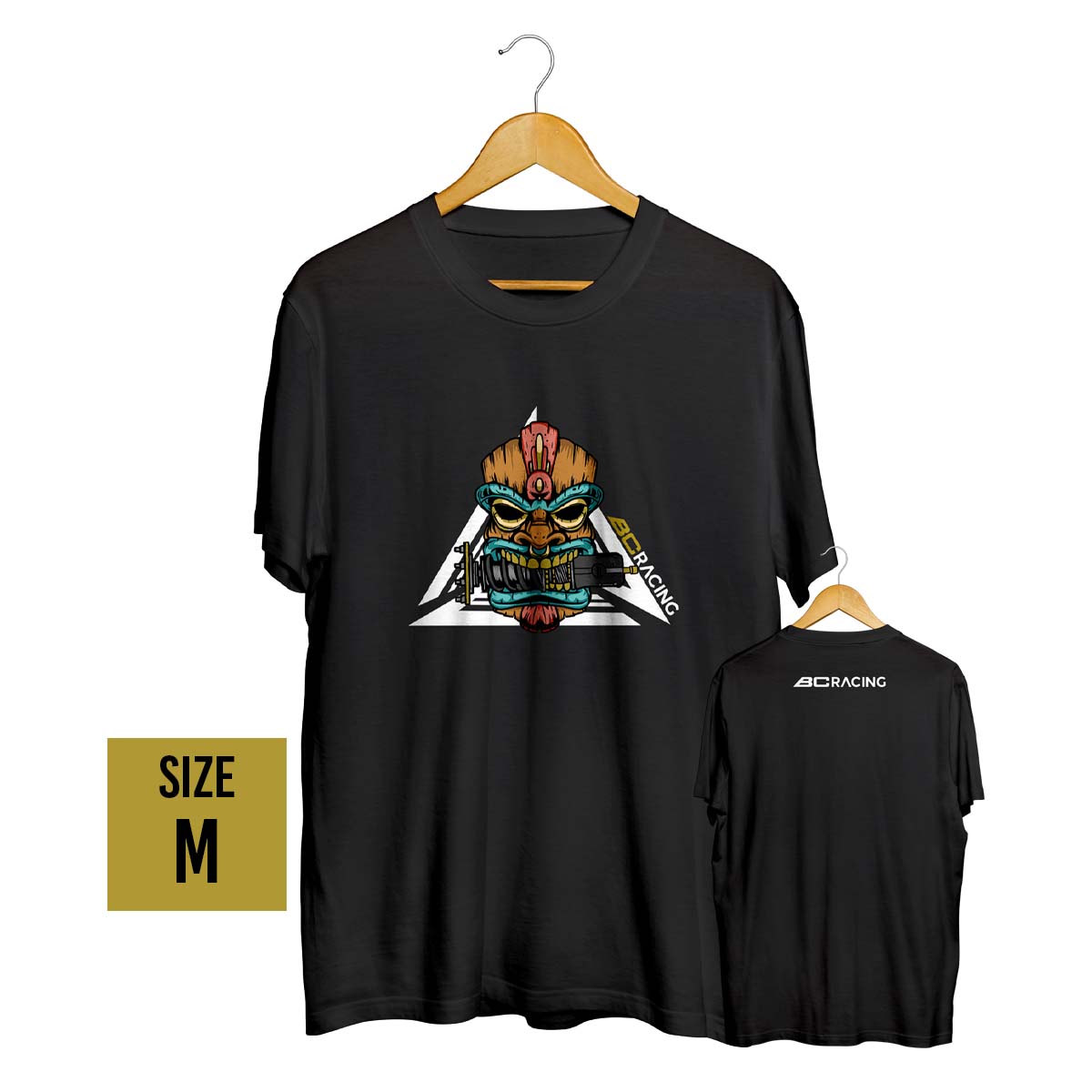 BC 'Tiki' T-Shirt Black (Medium)