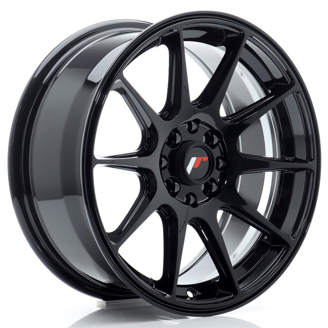 Japan Racing JR-11 16x7" 5x100/114.3 ET30, Gloss Black