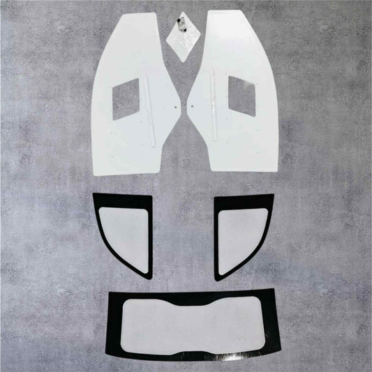 Kit vetri policarbonato e pannelli pista alleggeriti Abarth 500/595/695