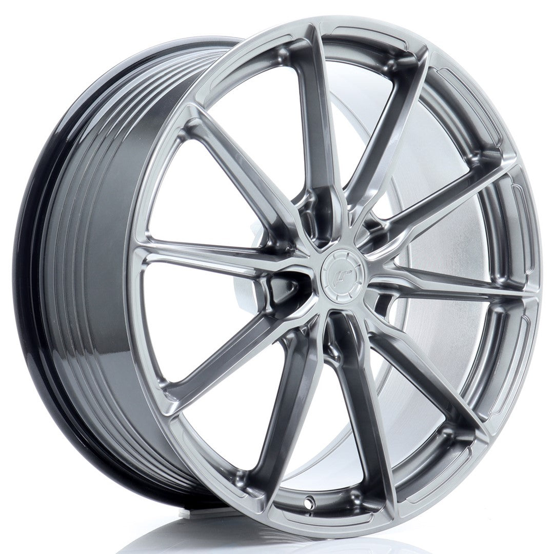 Japan Racing JR-37 Extreme Concave 21x9" (5 hole custom PCD) ET10-52, Hyper Black