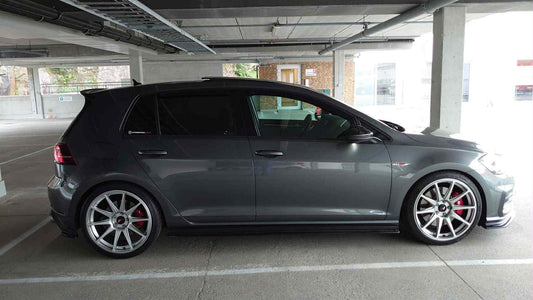 4 cerchi in lega JAPAN RACING JR11 VW Golf 6 7 6R 7R GTI GTD Seat Leon 5F Cupra 18x7 et40