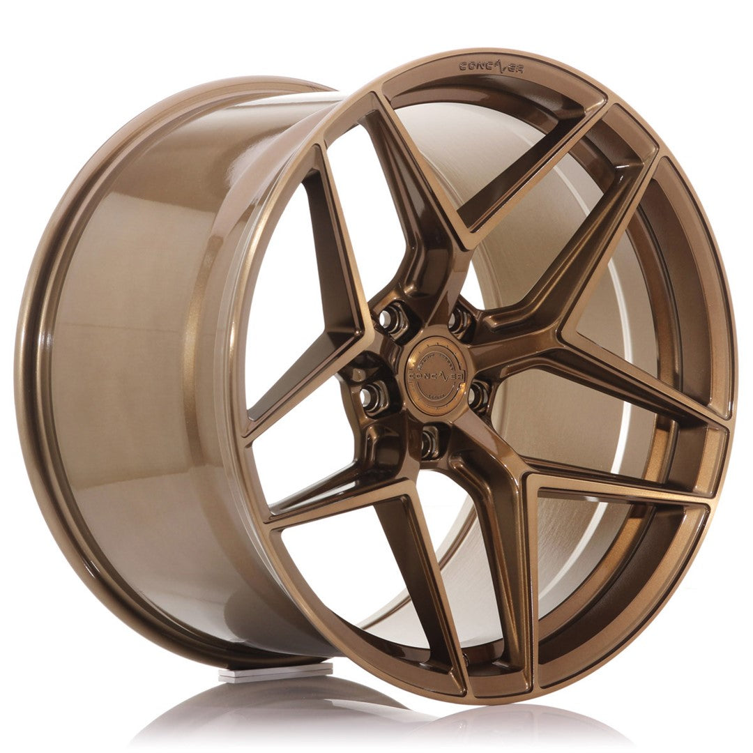 Concaver CVR2 20x11" (5 hole custom PCD) ET0-30, Brushed Bronze