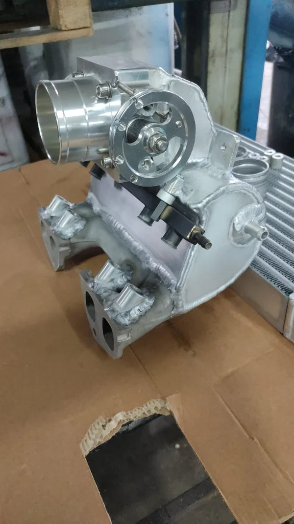 Collettore aspirazione maggiorato Renault 5 GT Turbo per modifica iniezione