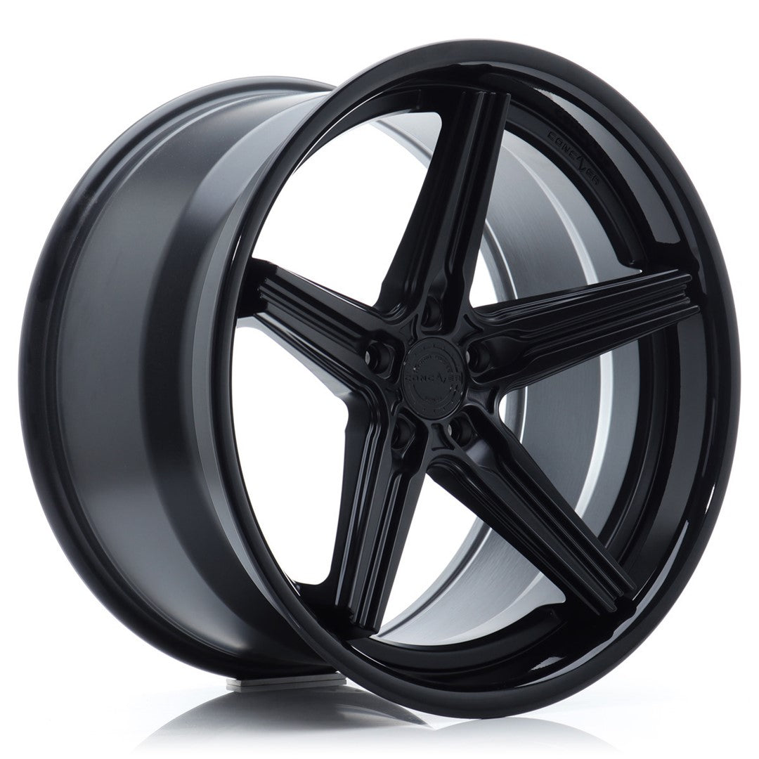 Concaver CVR9 20x10.5" (5 hole custom PCD) ET0-28, Matt Black