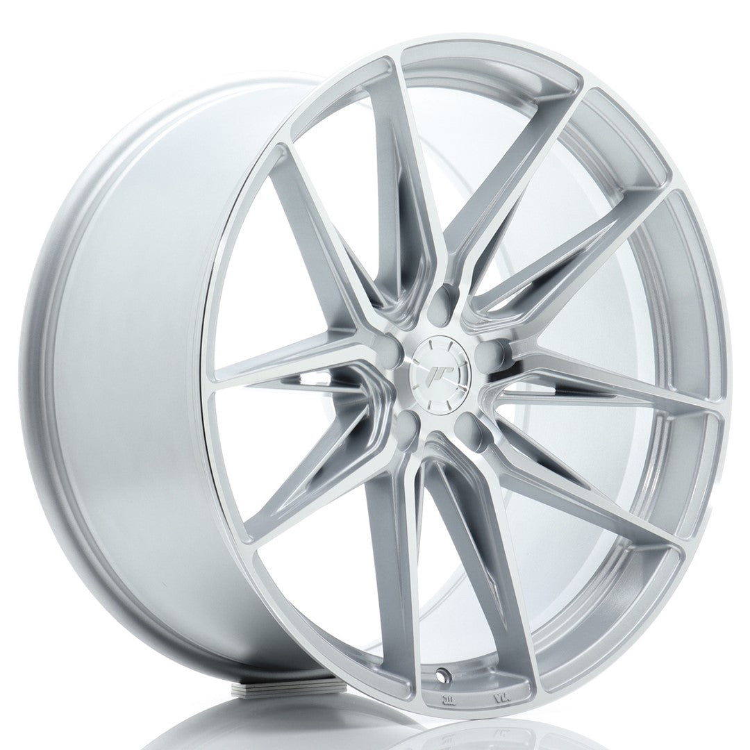 Japan Racing JR-44 21x11" (5 hole custom PCD) ET11-46, Machined Silver