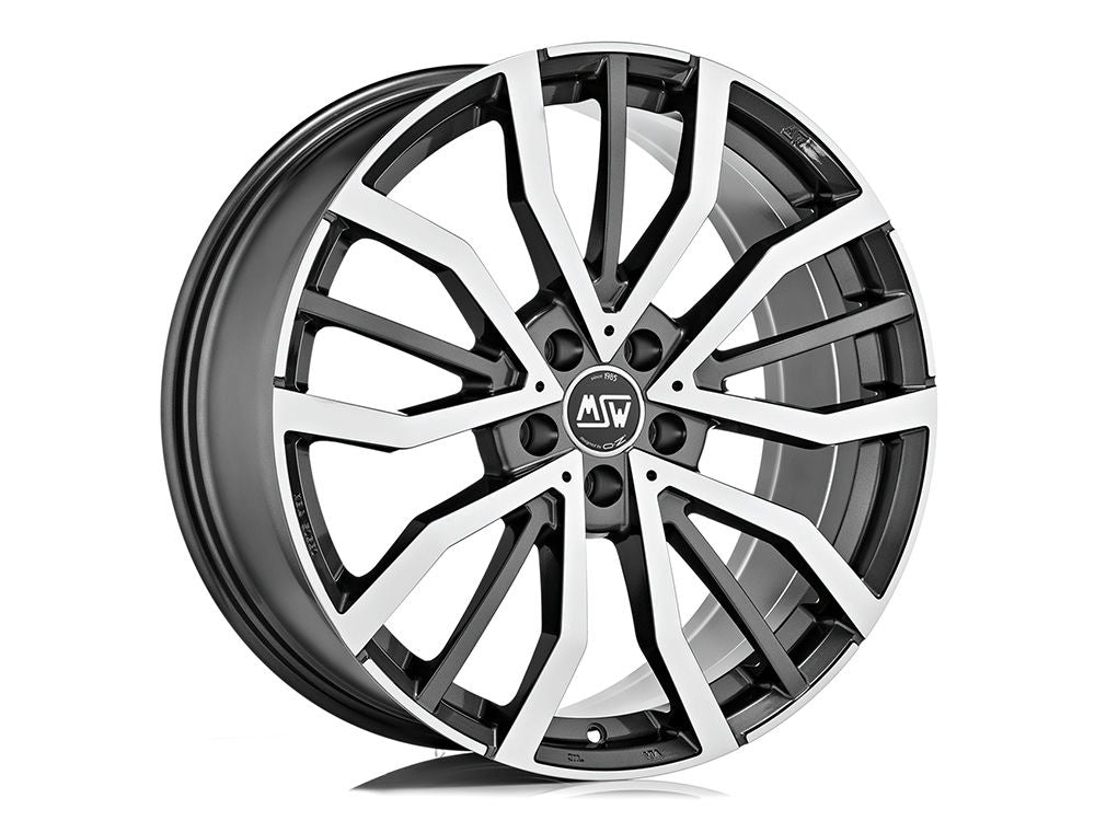 MSW 49 18x8" 5x112 ET50, Matt Gun Metal