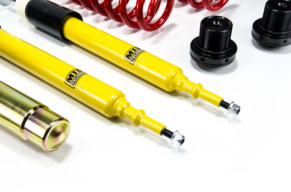 Kit assetto coilover regolabile CON TOP MOUNT REGOLABILI MTS Technik STREET per BMW Serie 3 / E92 Coupe (E92) 316i / 318i / 320i / 323i / 325i / 330i / 335i / 320d / 325d / 330d / 335d