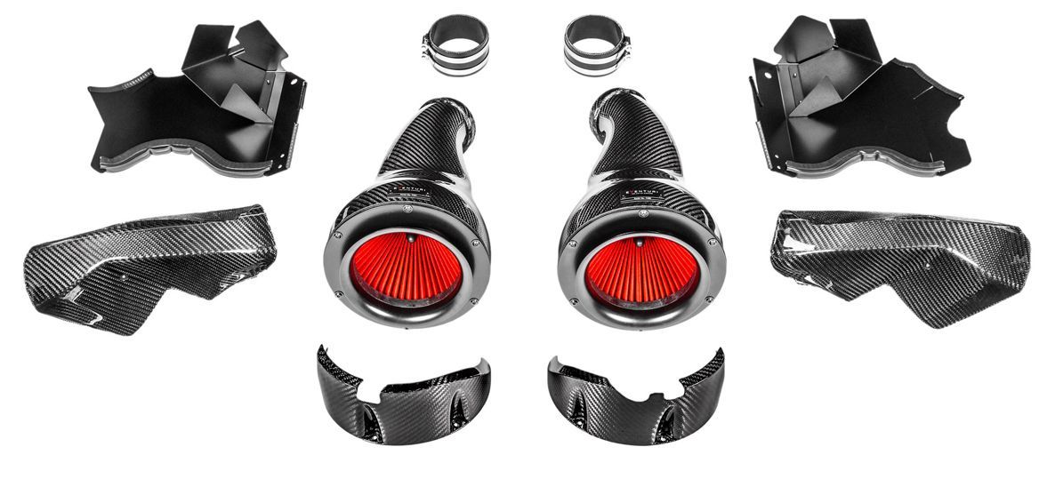 Kit aspirazione diretta in carbonio Eventuri BMW Serie 5 F90 M5 / F92 M8