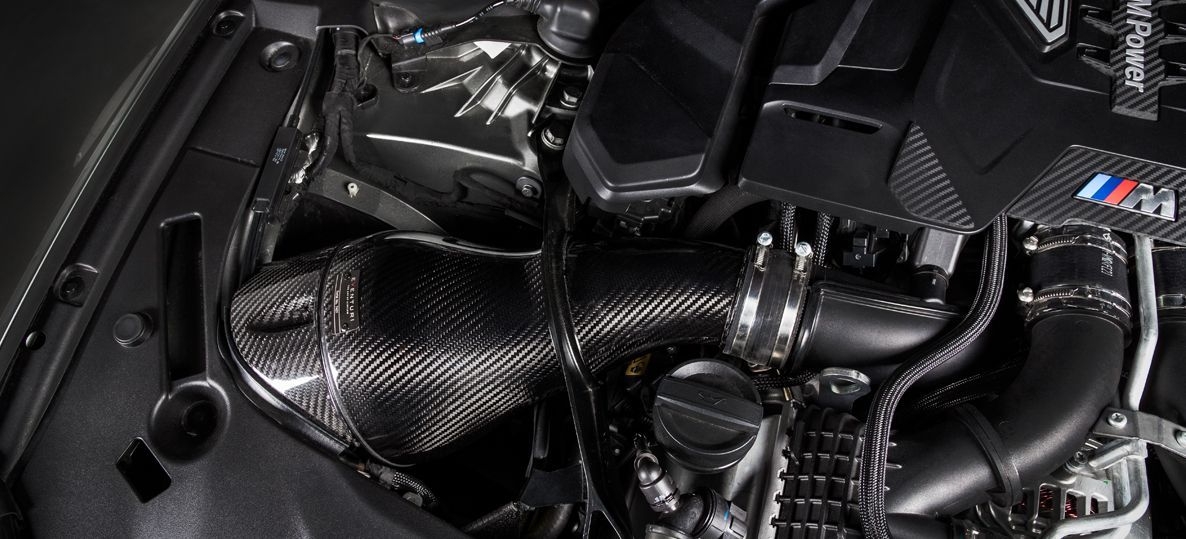 Kit aspirazione diretta in carbonio Eventuri BMW Serie 5 F90 M5 / F92 M8