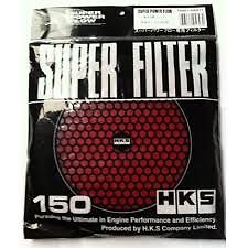 HKS Super Power Flow Replacement Filter (150mm, Red)