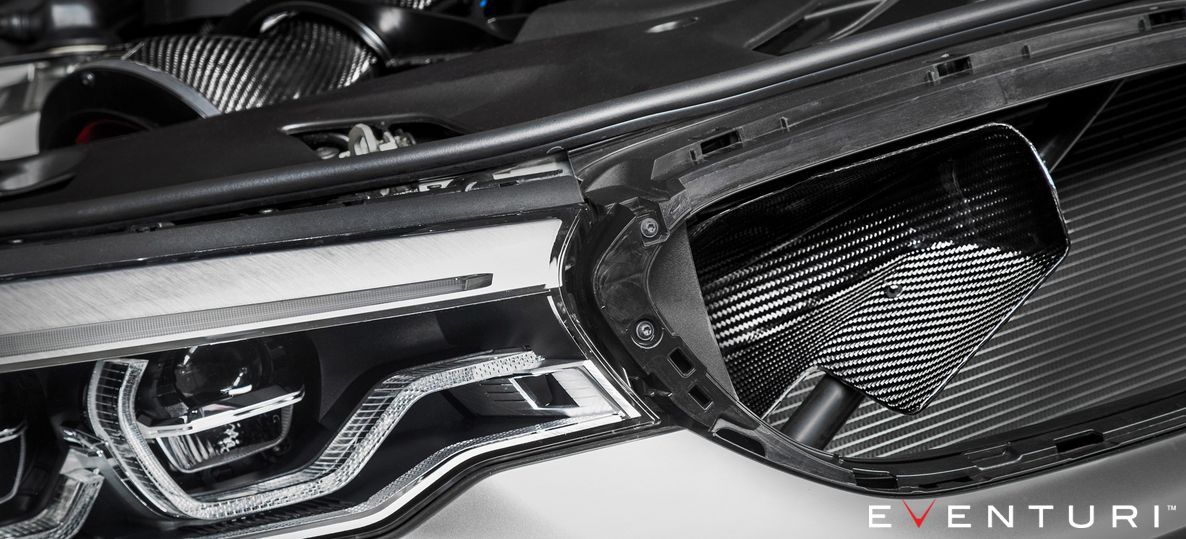Kit aspirazione diretta in carbonio Eventuri BMW Serie 5 F90 M5 / F92 M8