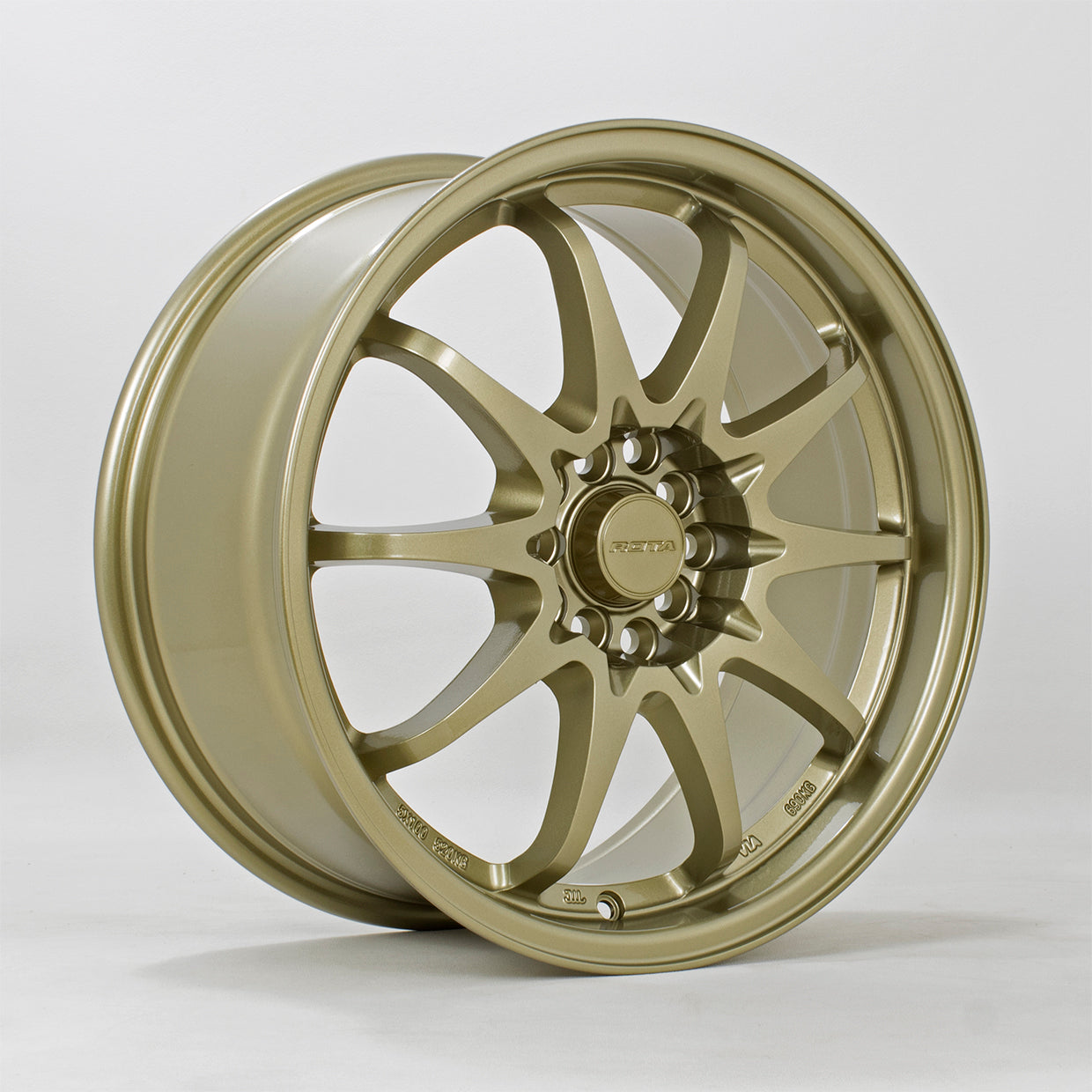 Rota Fighter 17x8" 5x100/114.3 ET48, Gold