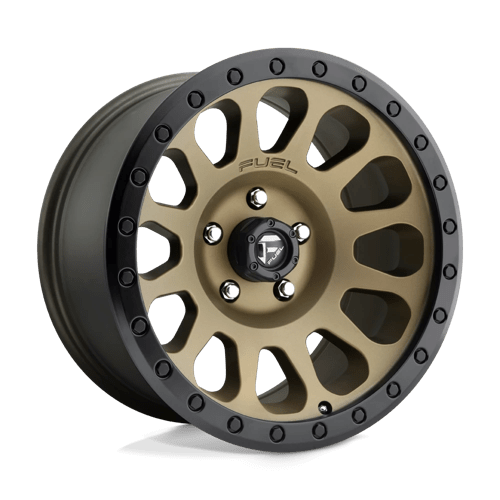 Fuel D600 Vector 18x9" 5x150 ET20, Flat Bronze, Black Ring