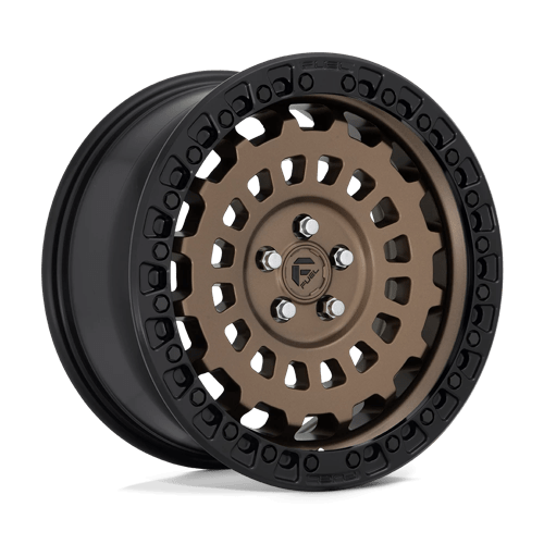 Fuel D634 Zephyr 17x8" 5x100 ET38, Flat Bronze, Black Ring