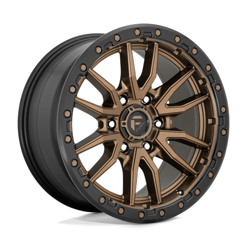 Fuel D681 Rebel 22x9" 6x139.7 ET20, Flat Bronze, Black Ring