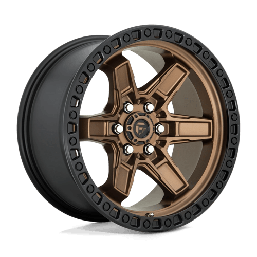 Fuel D699 Kicker 17x9" 6x114.3 ET12, Flat Bronze, Black Ring