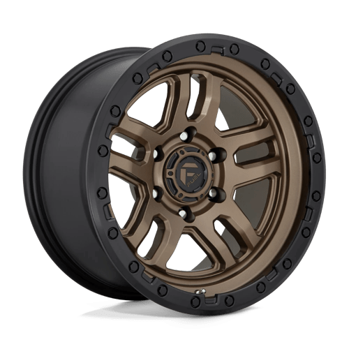 Fuel D702 Ammo 20x9" 6x139.7 ET01, Flat Bronze, Black Ring