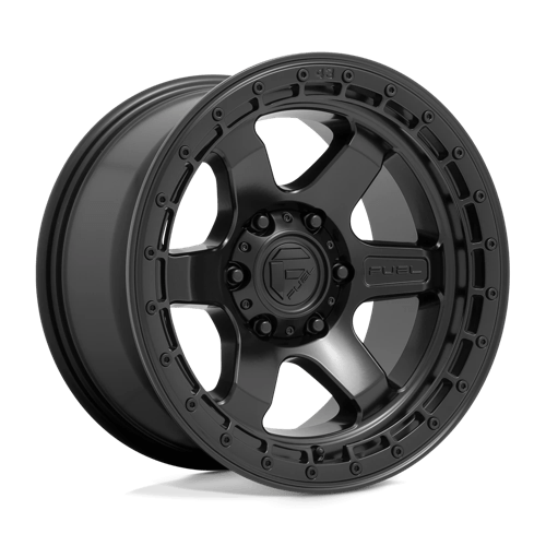 Fuel D750 Block 18x9" 5x127 ET01, Flat Black