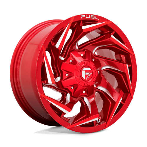 Fuel D754 Reaction 20x9 6x135/139.7 ET01, Candy Red Milled