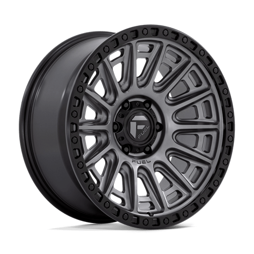 Fuel D835 Cycle 20x9" 6x139.7 ET1, Flat Gunmetal, Black Ring