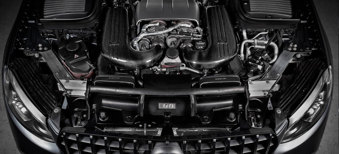 Kit aspirazione diretta in carbonio Eventuri Mercedes GLC63S