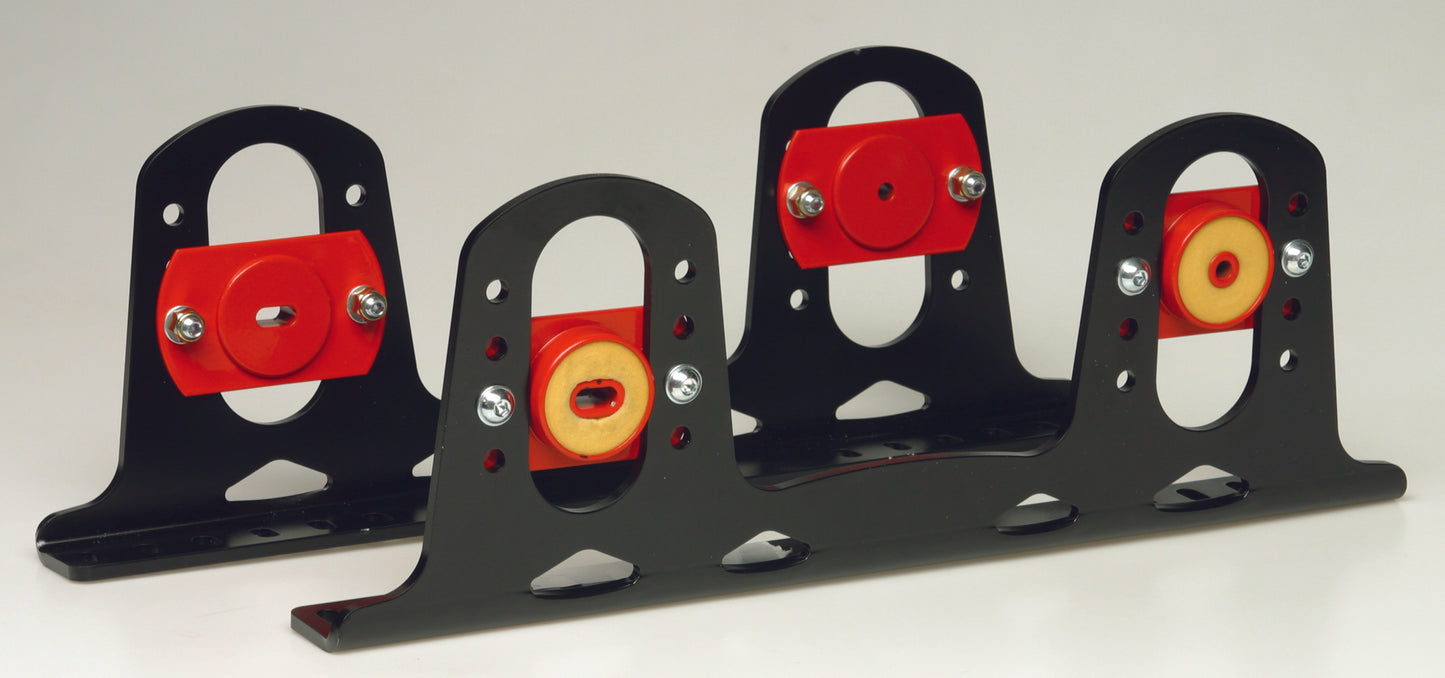 OMP Adaptor Fixing Kit Aluminium 6 mm