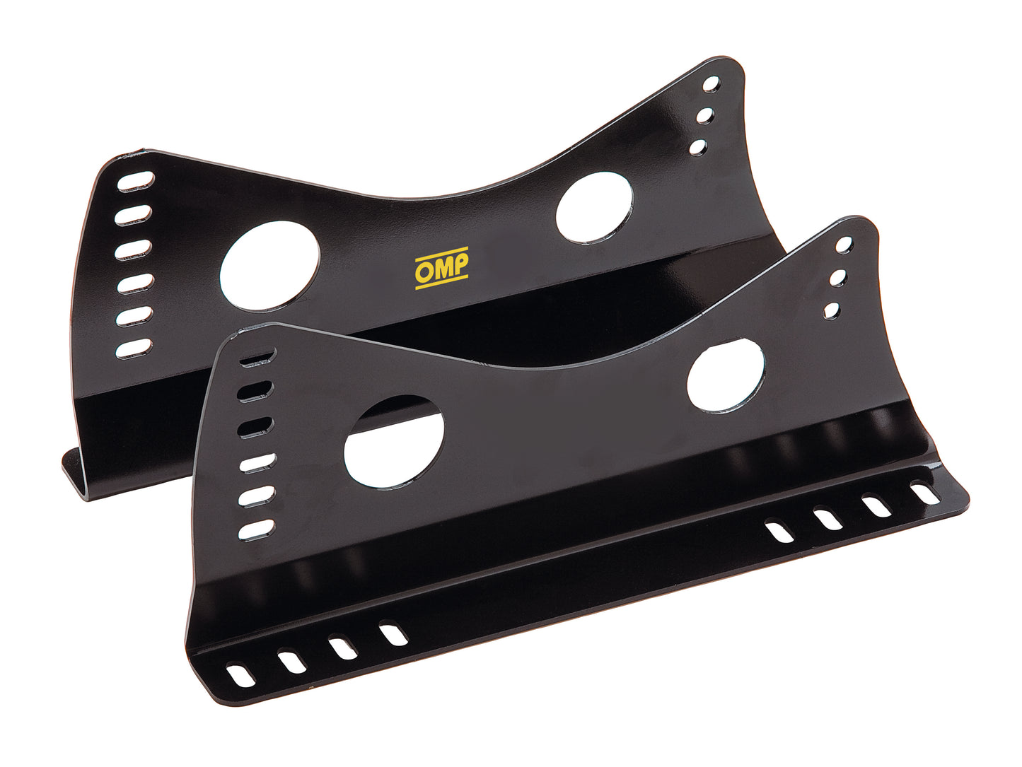 OMP Seat Brackets with Lateral Attachments (Steel), 350mm