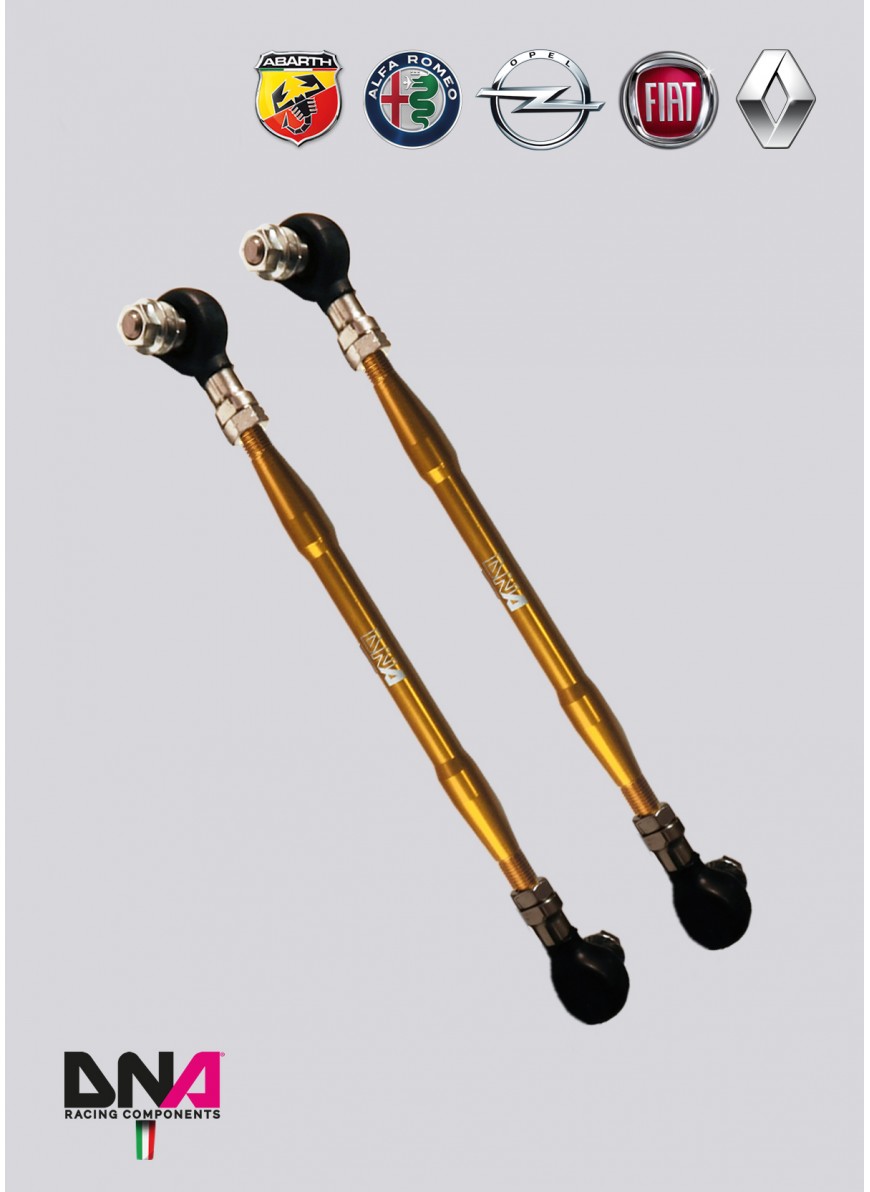 Kit tiranti Racing barra antirollio anteriore DNA Racing 500/595/695 Abarth