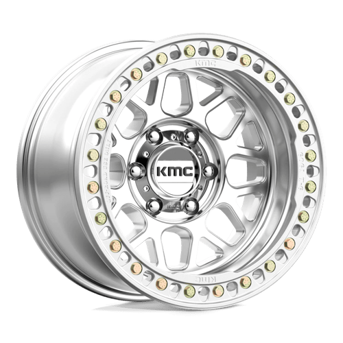KMC KM235 Grenade Crawl Beadlock 17x9" 6x139.7 ET-38, Machined