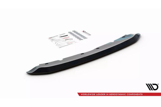 Labbro anteriore Maxton Design V.2 per BMW Serie 1 F40 Pacchetto M / M135i nero lucido