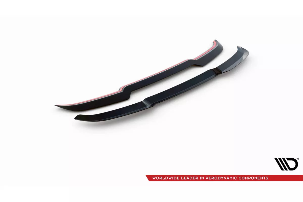 Spoiler posteriore Maxton Design V.3 per BMW M135i F40 nero lucido